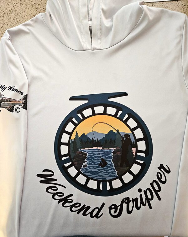 Weekend Stripper - Gray Sun Shirt - Image 3