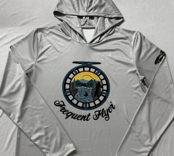 Frequent Flyer - Dark Gray Sun Shirt - Image 4