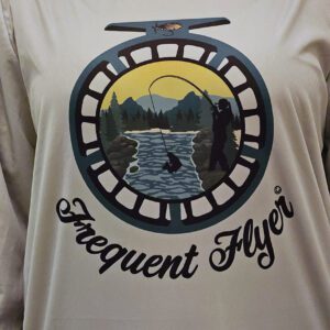 Frequent Flyer - Dark Gray Sun Shirt
