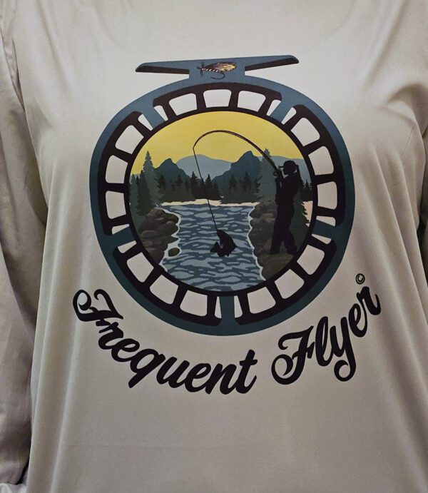 Frequent Flyer - Dark Gray Sun Shirt